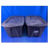 Mainstays 18-Gallon Plastic Storage Totes