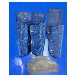 Old West Mexico Leather Holster & Accessory Set