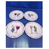 Rosanna Wine Tasting Appetizer Plates