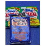 1990 Topps Baseball & 1992 Pro Set NFL Packs