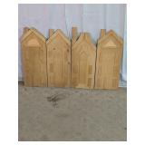 Wooden House Panel Folding Tree Collar/Screen