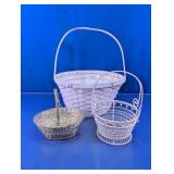 Assorted Decorative Baskets Trio