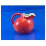 Red Ball Shaped Pitcher Creamer