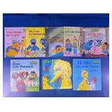 Vtg Sesame Street Storybooks Lot