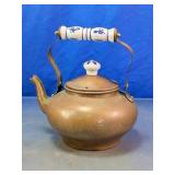 Copper Style Tea Kettle With Decorative Handle