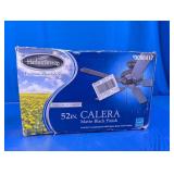 Harbor Breeze Calera 52-in Matte Black Ceiling