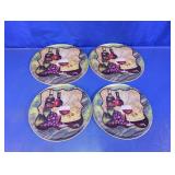 Wine-Themed Tin Serving Trays