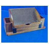 Wood Office Organizer & Charging Station