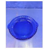 Pyrex Blue Glass Pie Plate