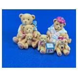 Cherished Teddies Ceramic Bear Figurines