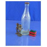 Mr. Peanut Figurines & Glass Bottle Assortment
