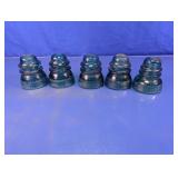 Hemingray No. 40 Glass Insulator Assortment