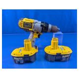 DeWalt Cordless Hammer Drill & Battery