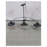 Industrial 3-Light Island Pendant Light
