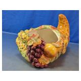 Cracker Barrel Ceramic Cornucopia Cookie Jar