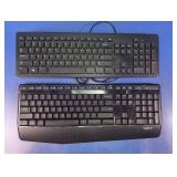 Logitech & Dell Full-Size Computer Keyboards