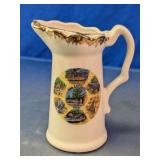San Antonio Zoo Ceramic Souvenir Pitcher