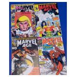 4 Vtg 80's-90's Marvel Age Comics (Mint)