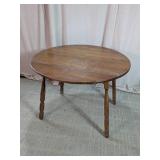 Vintage Wooden Drop Leaf Dining Table