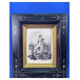 1880's Framed Sidney Carlton Print
