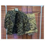 Donna Ricco Black Gold Jacket & Pants Set