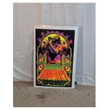 Vintage Ziggy Marley Black Light Poster Board