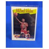 1991 NBA HOOPS HOF MICHAEL JORDAN CARD