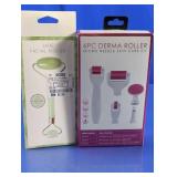 Jade Facial Roller And 6PC Derma Roller Kit