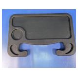 Black Plastic Portable Car Steering Wheel Tray