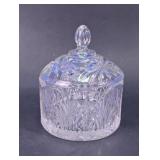 Cut Glass Lidded Candy Dish