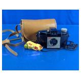 Vtg Kodak Brownie 127 Camera w/ Carrying Case