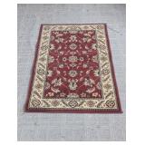 Canyon Collection Kazmir Red Area Rug