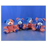 Patriotic Plush Bear Assortment