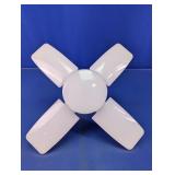 Foldable Fan Blade LED Light Bulb