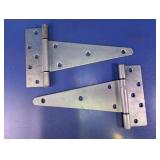 Heavy Duty Metal T-Hinges Pair