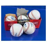 Rawlings Official Major League Baseballs Lot