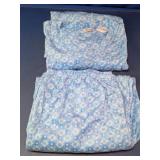 Mayfair Blue Geometric Pajama Set