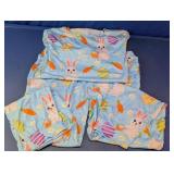 Bunny & Easter Egg Sleepwear Pajama Set