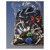 Halloween Skeleton And Bones Pajama Set XXL