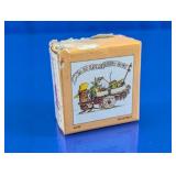 Vtg Mouse House Miniature Book Box