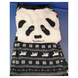 SO Panda Hooded Fleece Sleepwear
