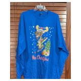 Gildan 2X Moose Christmas Graphic Shirt