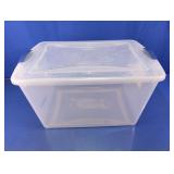 Sterilite 66 Qt Clear Latching Storage Bin
