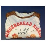 Gingerbread 2XL Christmas Pajama Set