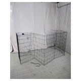 Folding Wire Pet Exercise Pen & Playpen Enclosure
