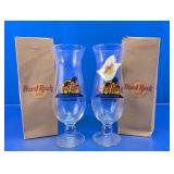 Hard Rock Cafe Hurricane Glasses Set