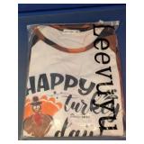 Leevuyu Thanksgiving Plus Size Pajama Set