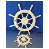 Nautical Ship Wheel Decor Set