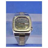 Vintage Seiko Sports 100 Quartz 7546-6050 Two-Tone