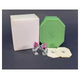 Swarovski Crystal Dancing Bears